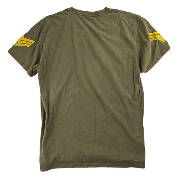 Catch A Fire | Bob Marley, Green Army, Freedom Fighter T-shirt | Size Small - Picture 3 of 3